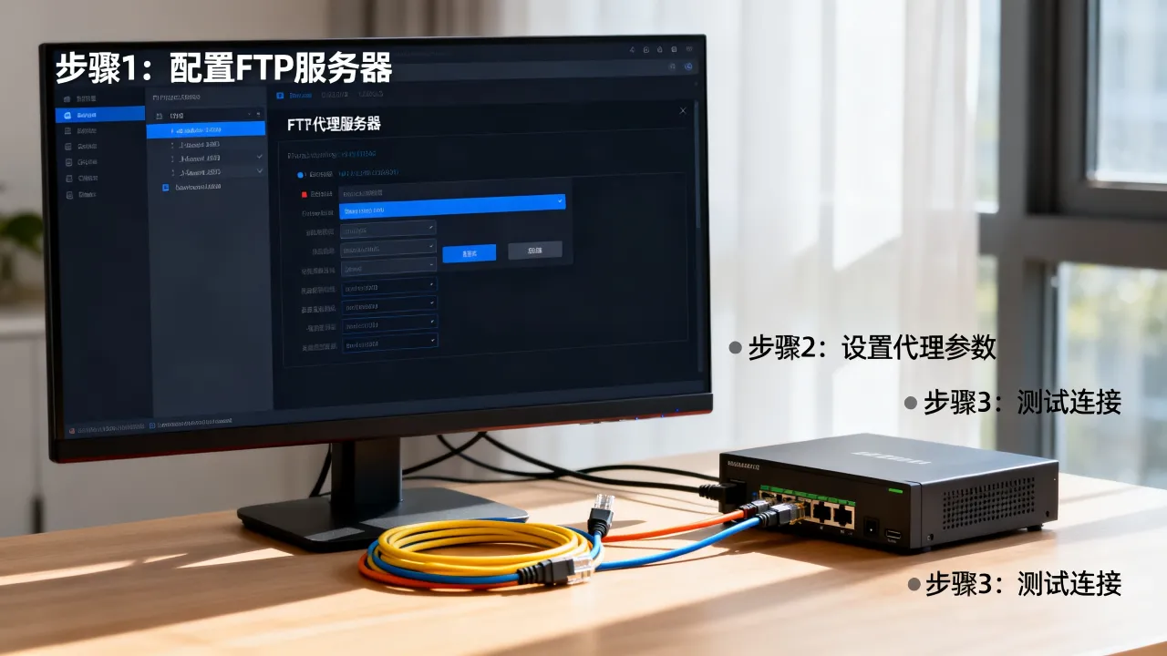 FTP能做代理服务器吗，FTP代理服务器设置教程