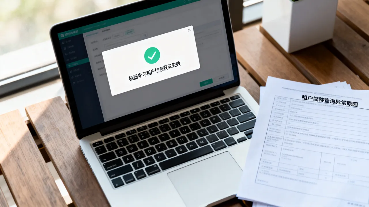 机器学习简称获取租户信息失败怎么办？，租户简称查询异常原因