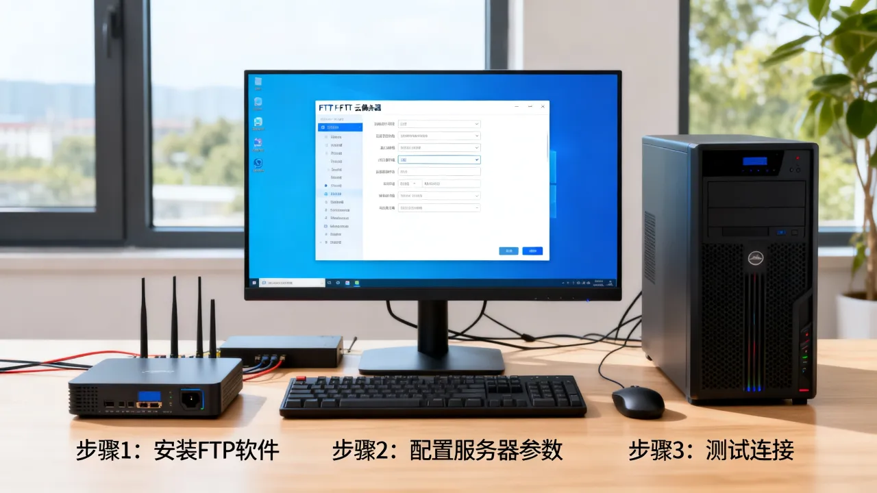 ftp云服务器怎么搭建？搭建FTP站点图文教程，新手必看