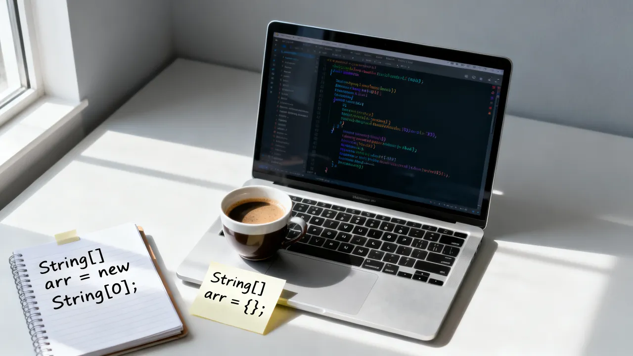 java如何定义一个空字符串数组？java空数组初始化写法大全