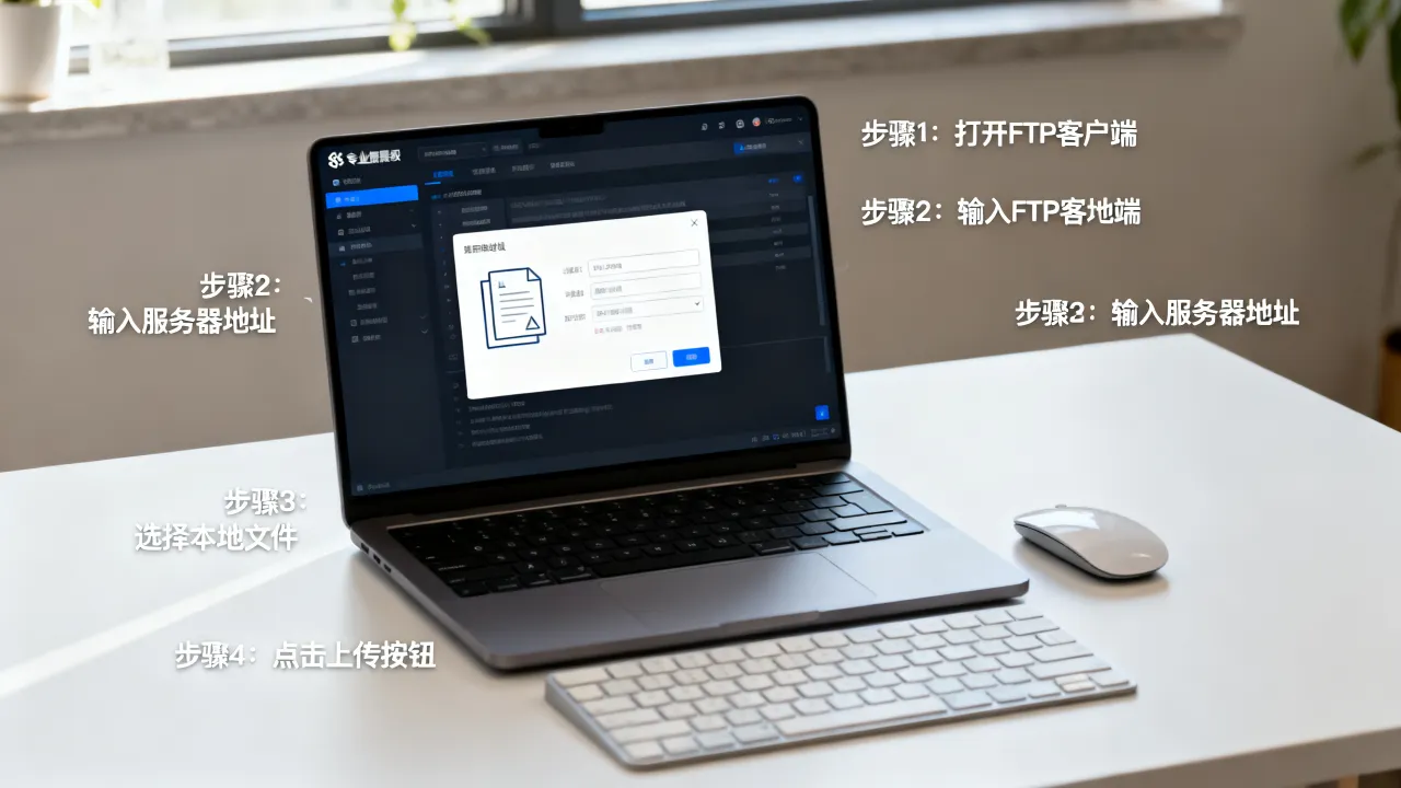 FTP文件服务器如何上传文件？文件服务器怎么上传文件？