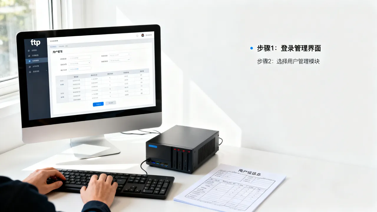 ftp文件服务器如何添加用户，管理员快速入门教程？