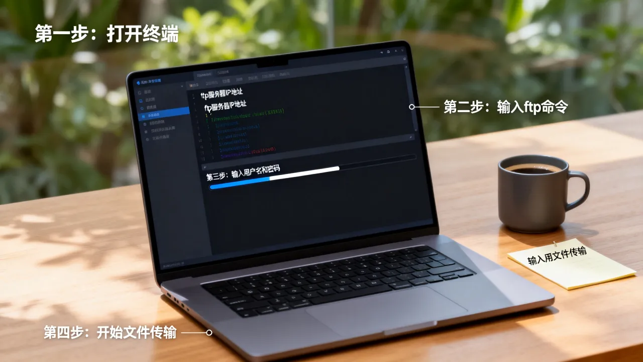 ftp命令如何连接到服务器，怎么用ftp命令连接服务器详细步骤