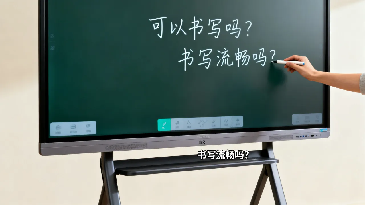 柜式电子白板可以书写吗，柜式电子白板书写流畅吗？