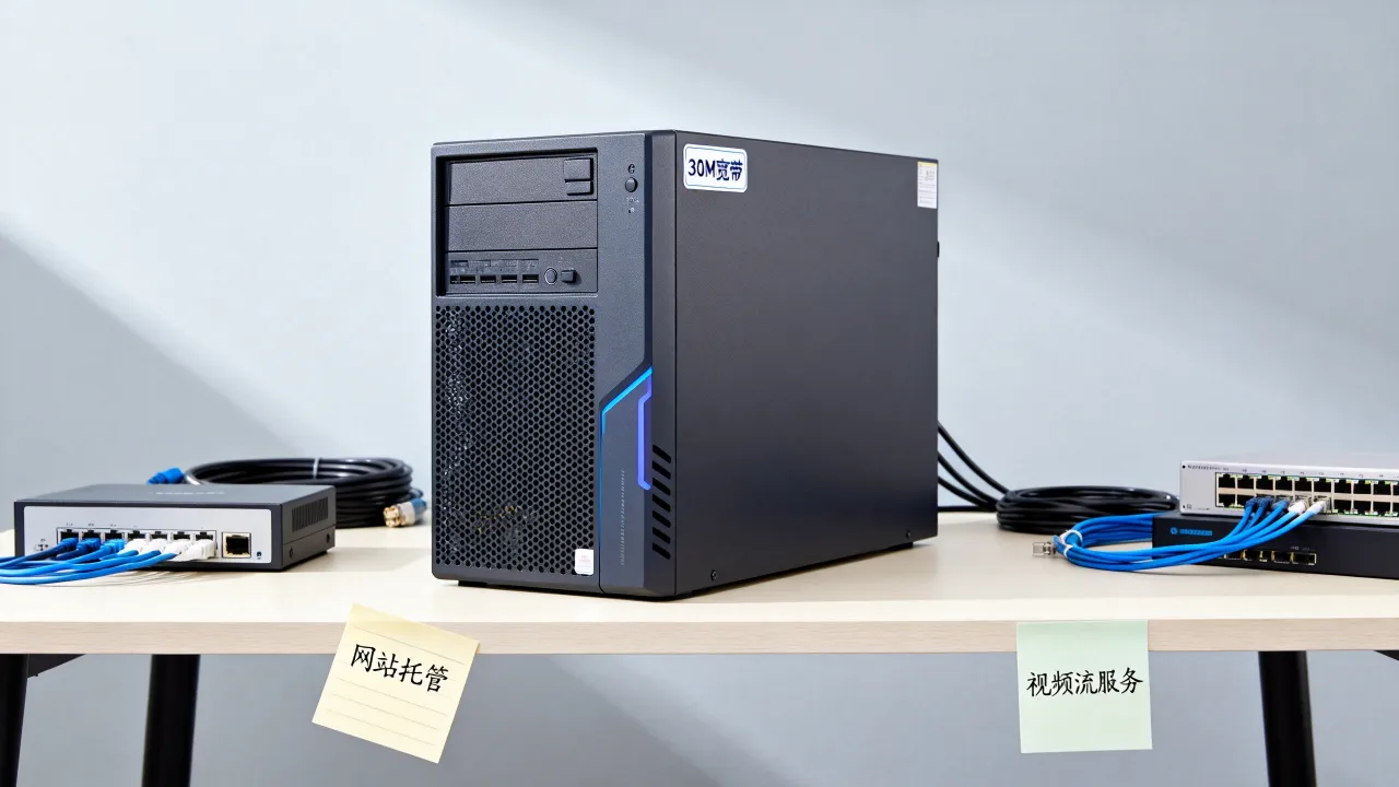 一个服务器30m宽带怎么赚钱，30m服务器带宽能跑什么项目？