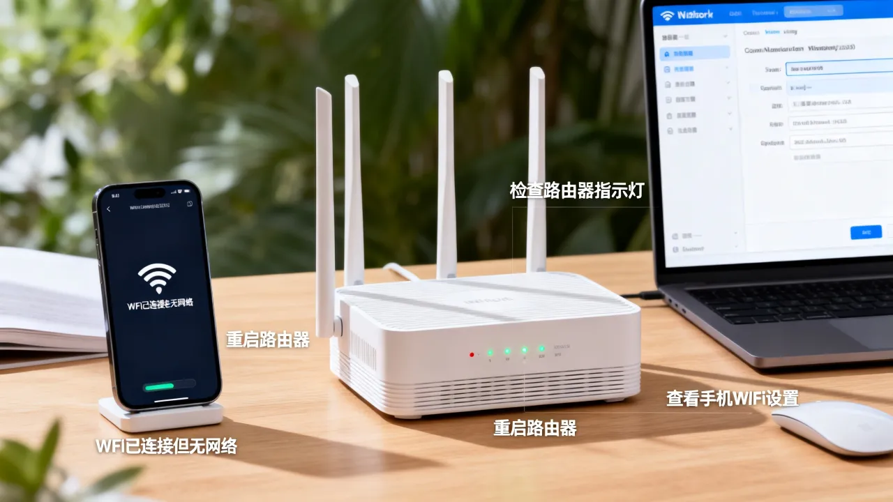 宽带连接wifi显示服务器无响应怎么回事，wifi连上但无法上网怎么解决