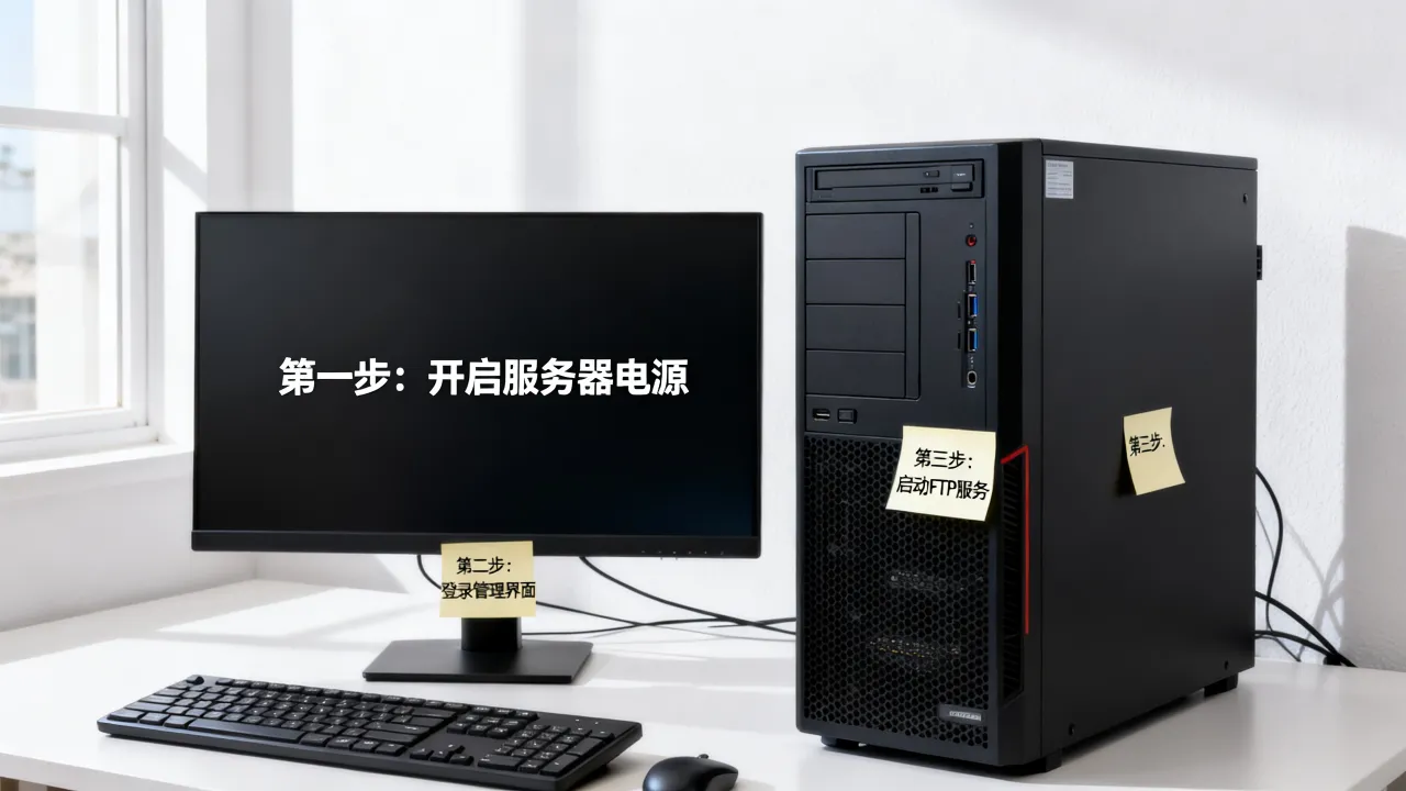 ftp服务器怎么启动，FTP服务启动步骤有哪些？