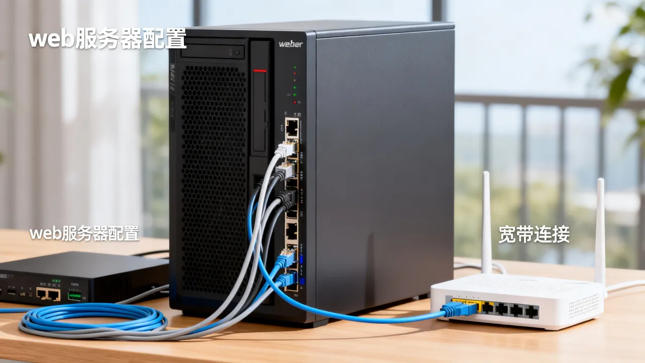 电信宽带下的web服务器怎么用