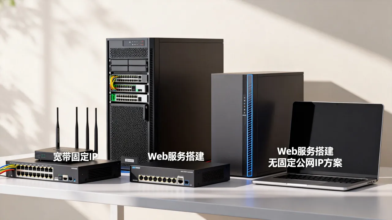 宽带固定ip的怎么做网站服务器，没有固定公网ip可以搭建web服务吗