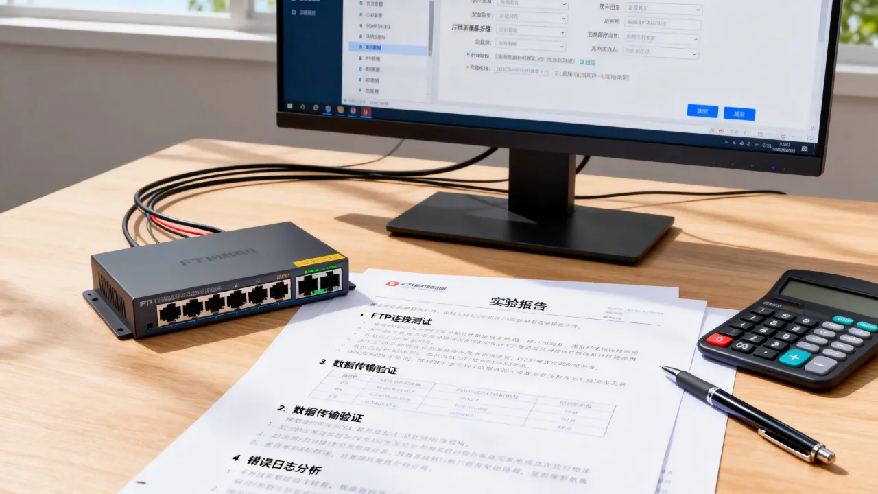 FTP服务器协议实验报告怎么写，包含哪些关键步骤？