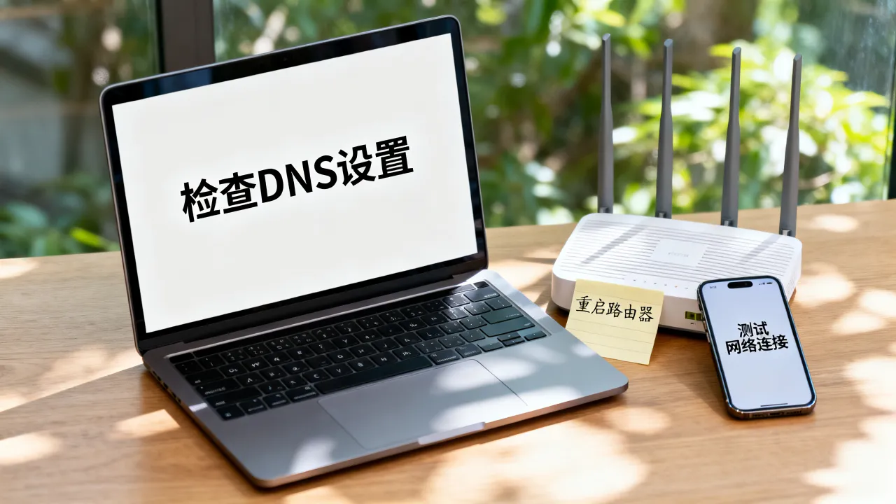 宽带DNS服务器异常该怎么做，DNS错误修复方法