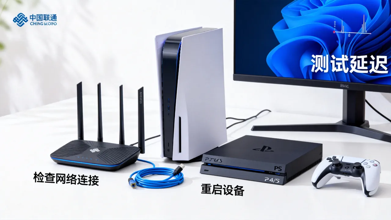 联通宽带连PSN服务器怎么样，延迟高怎么办，联机掉线怎么解决
