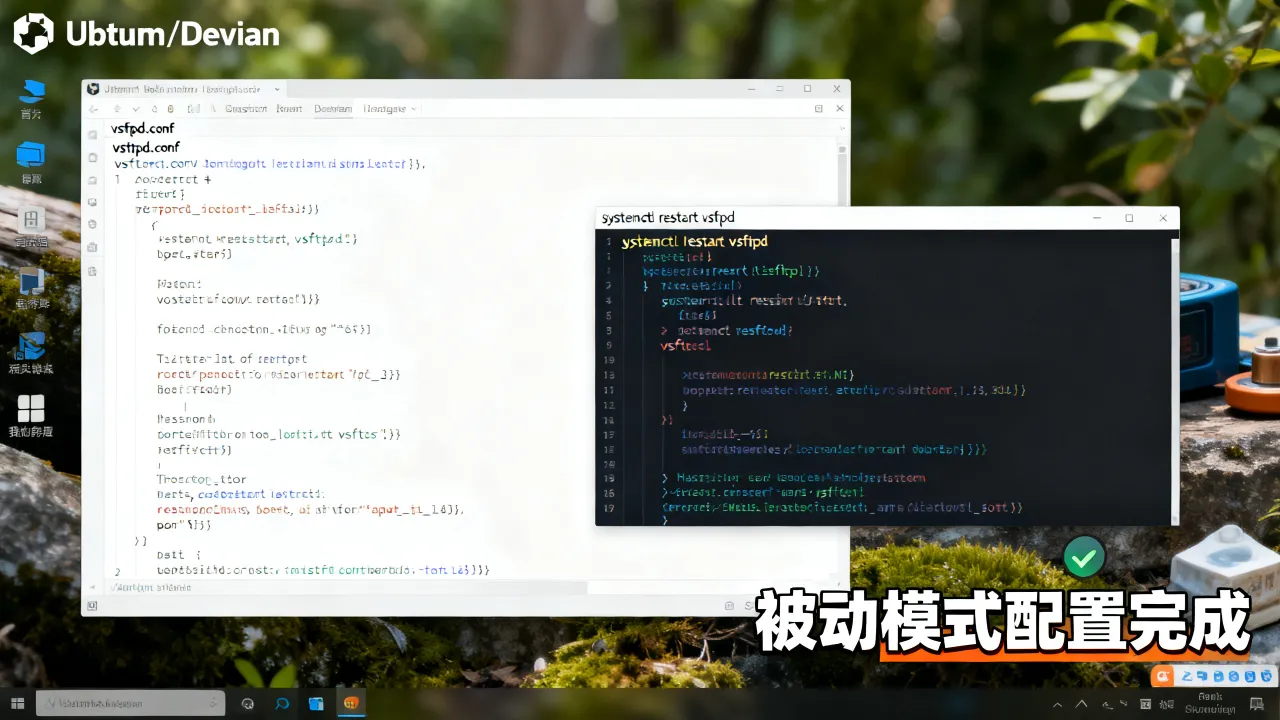 FTP服务器怎么设置被动模式？Ubuntu Debian快速构建FTP站点配置教程