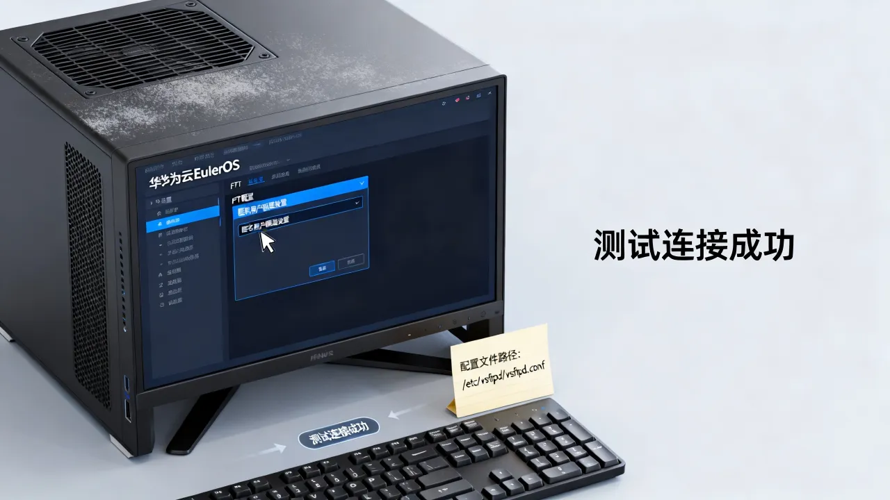 FTP服务器匿名用户限速怎么做？华为云EulerOS搭建FTP站点教程