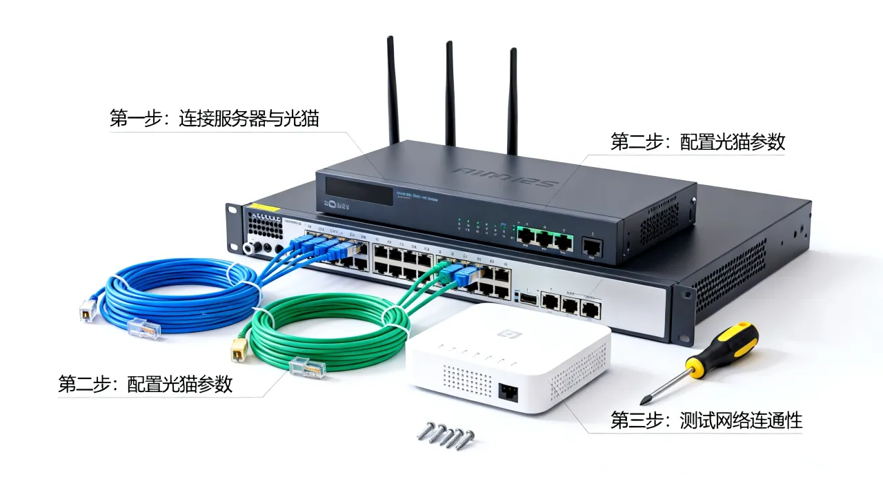 买的服务器怎么装宽带，服务器宽带安装方法和步骤