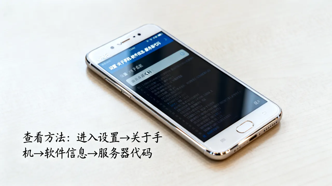 维沃X6服务器代码是多少？vivo X6服务器代码查看方法