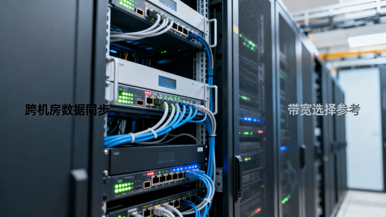 服务器跨机房数据同步带宽选多少M？跨机房同步带宽多少合适