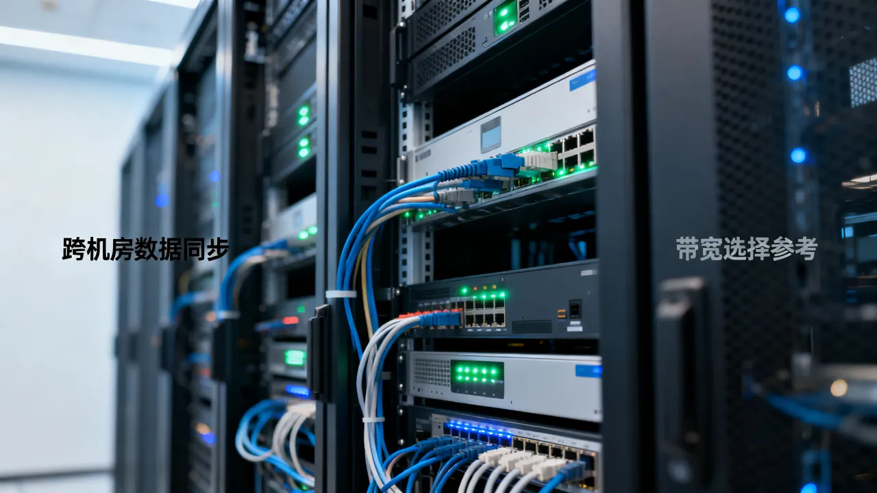 服务器跨机房数据同步带宽选多少M？跨机房同步带宽多少合适