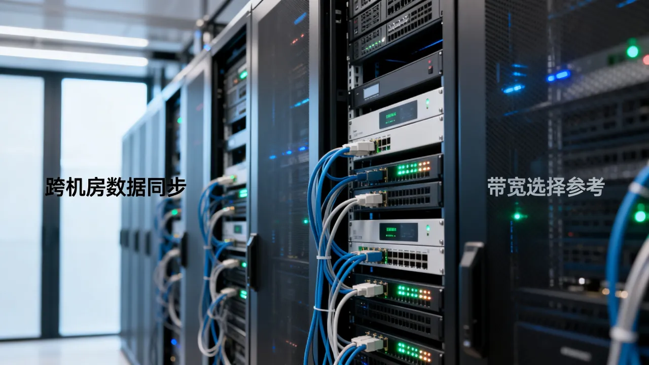 服务器跨机房数据同步带宽选多少M？跨机房同步带宽多少合适