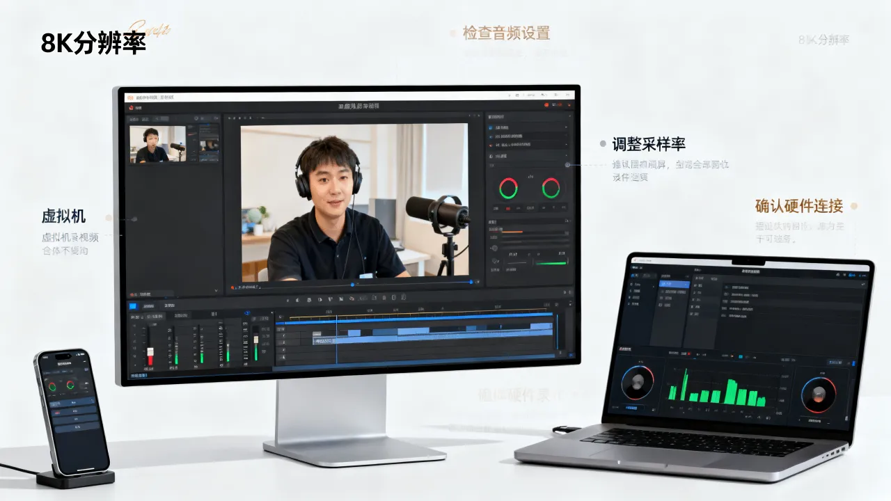 虚拟机录视频声音卡顿怎么办？虚拟机录视频声音卡顿怎么解决