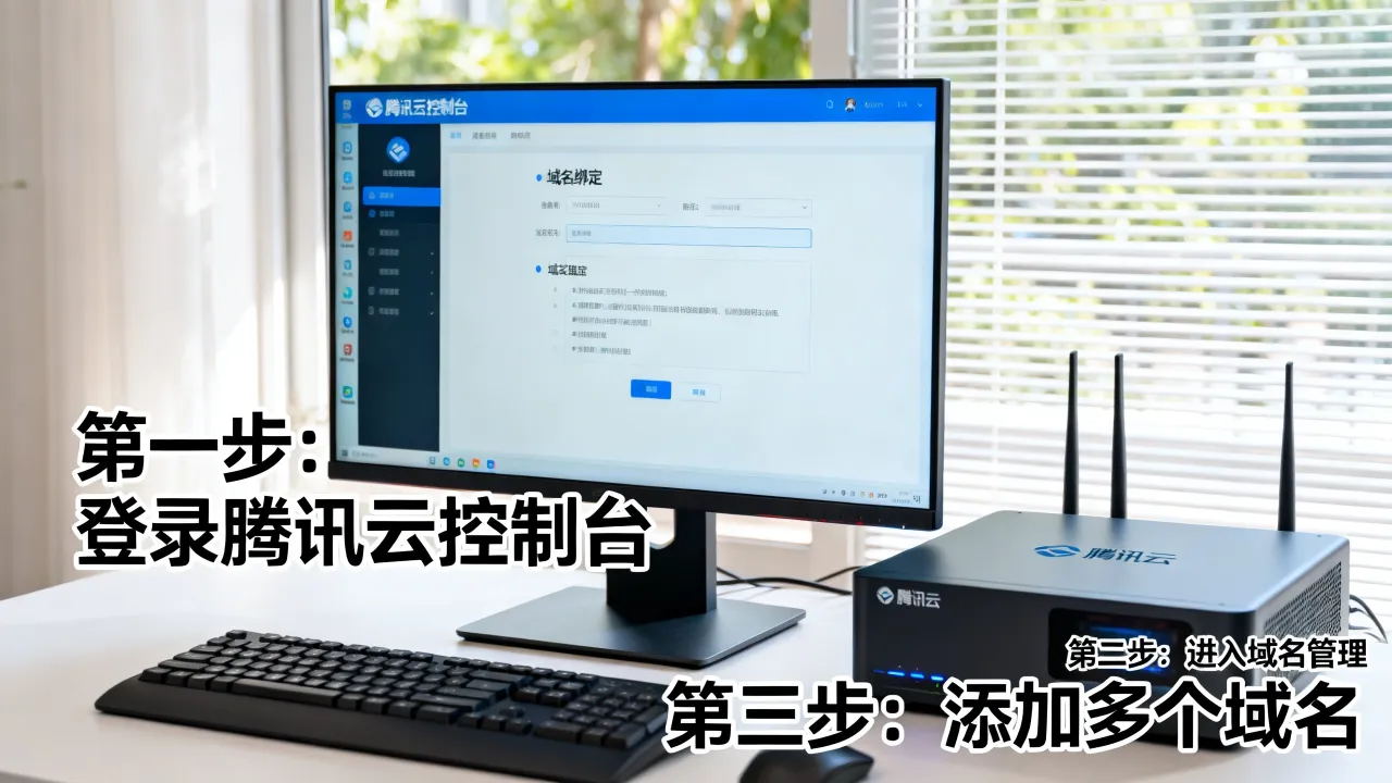 腾讯云域名绑定多个域名如何操作？腾讯云服务器如何绑定多个域名？