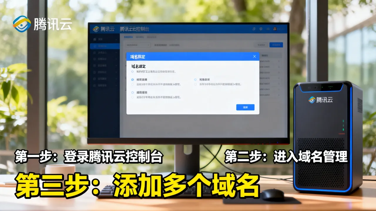 腾讯云域名绑定多个域名如何操作？腾讯云服务器如何绑定多个域名？