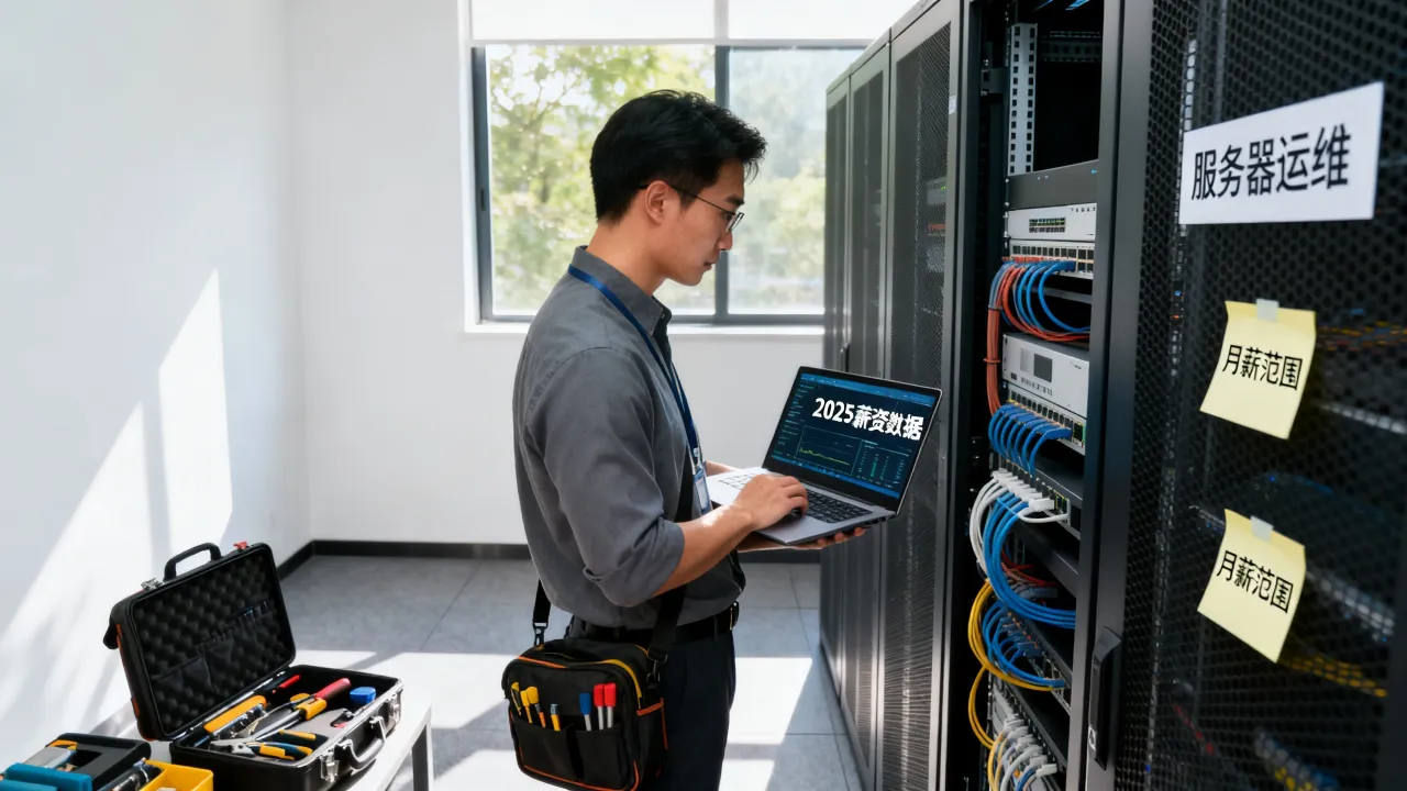 服务器运维工程师月薪一般多少？2025年薪资待遇如何