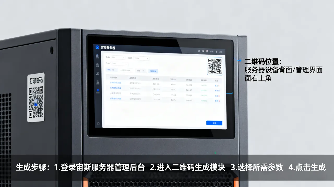 宙斯服务器二维码怎么生成？宙斯服务器二维码在哪里找