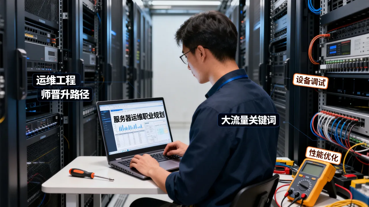 服务器运维的职业规划怎么做？运维工程师如何晋升，大流量关键词