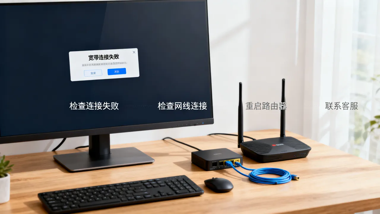 宽带账号服务器未响应怎么办？宽带连接服务器未响应怎么解决