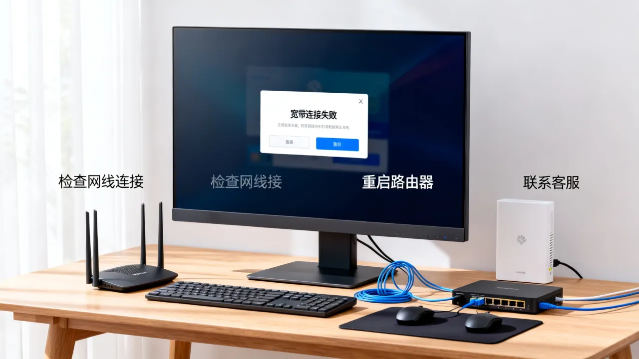 宽带账号服务器未响应怎么办？宽带连接服务器未响应怎么解决