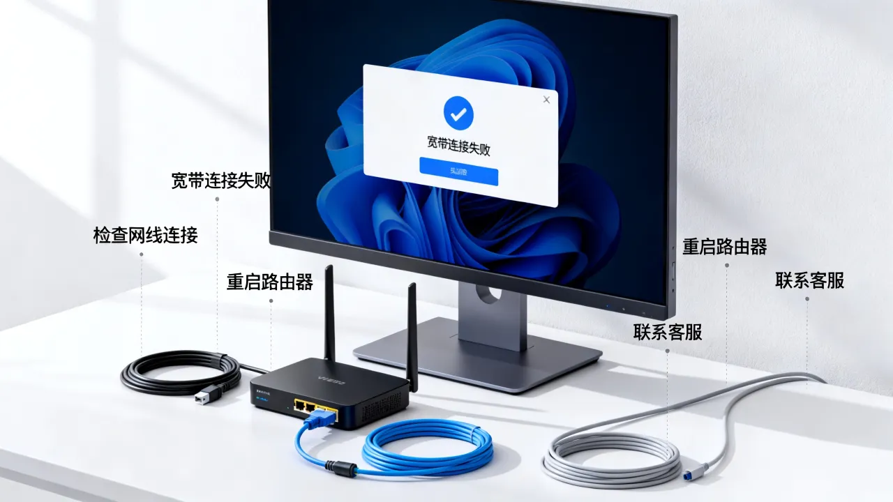 宽带账号服务器未响应怎么办？宽带连接服务器未响应怎么解决