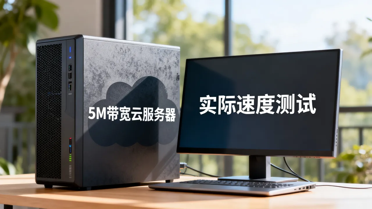 云服务器提供的5m宽带有多快？5m带宽云服务器实际速度多少？