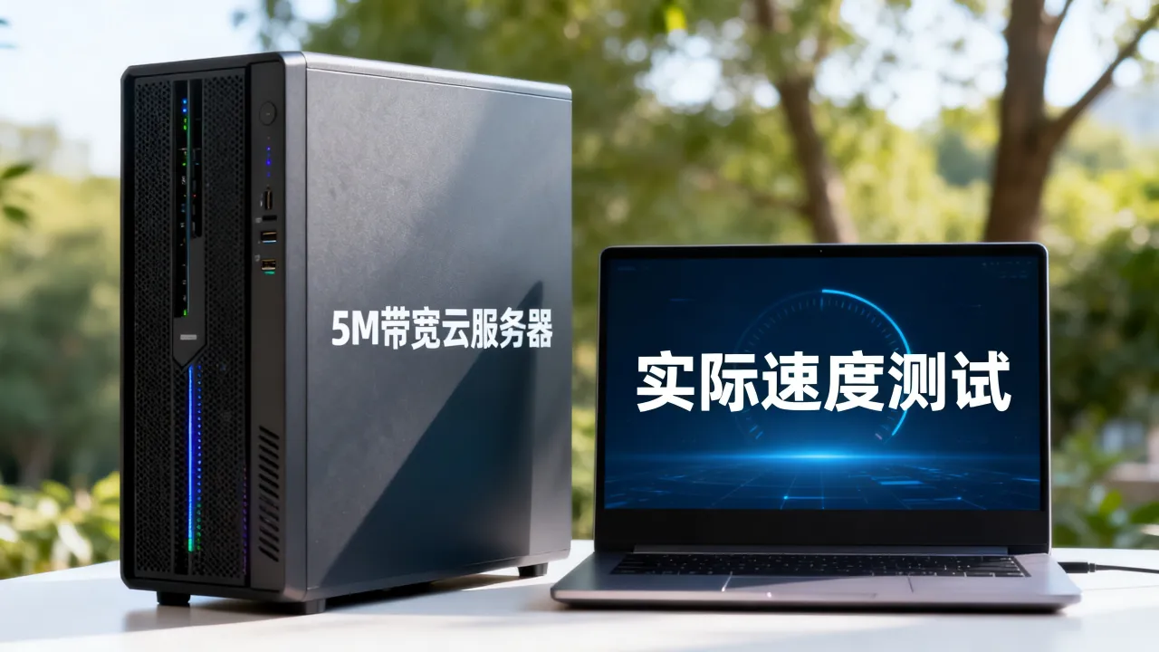 云服务器提供的5m宽带有多快？5m带宽云服务器实际速度多少？