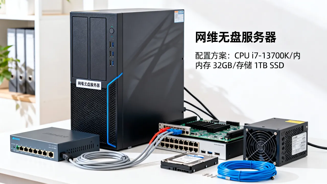 网维无盘服务器怎么配置？无盘服务器配置方案与参数要求