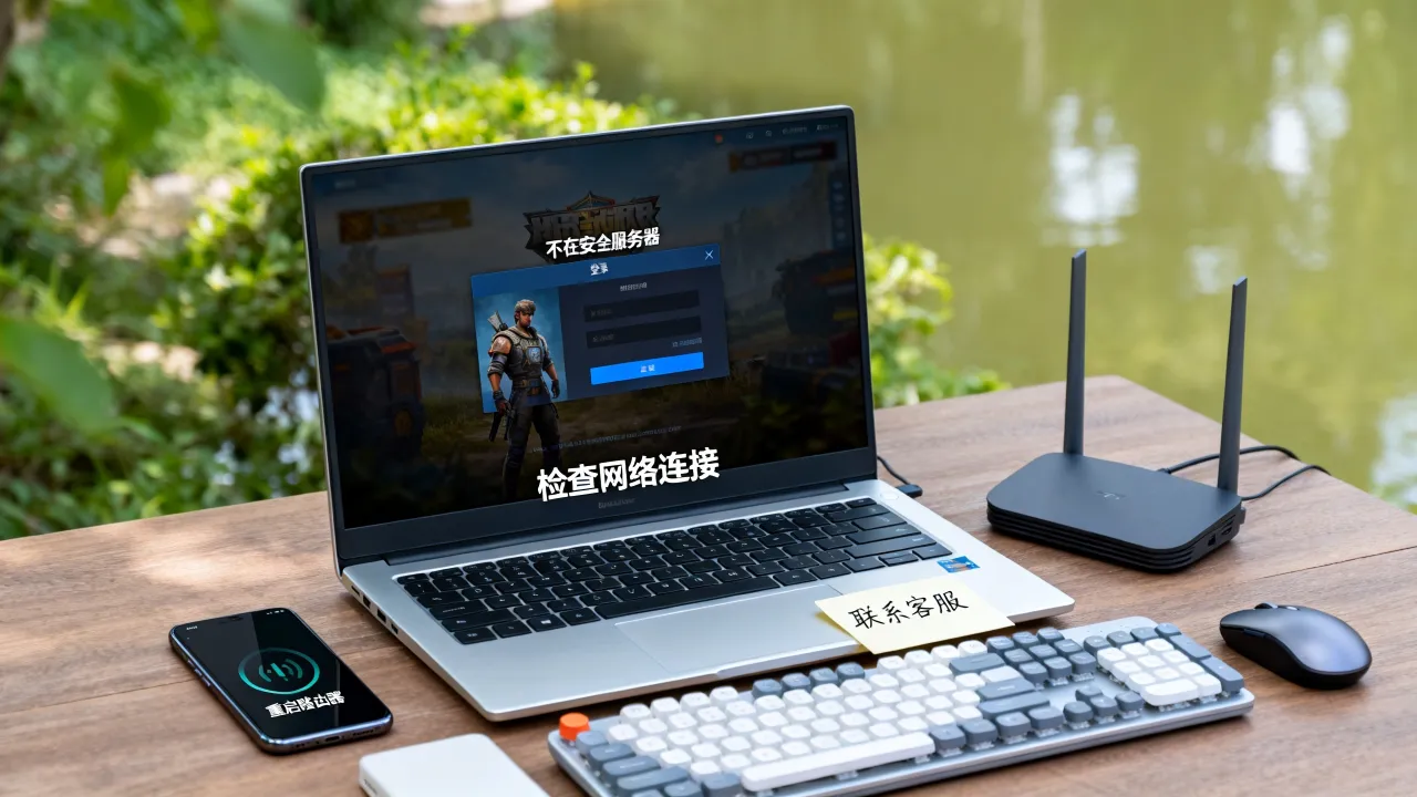 5e进不去游戏显示不在安全服务器怎么回事，如何解决？