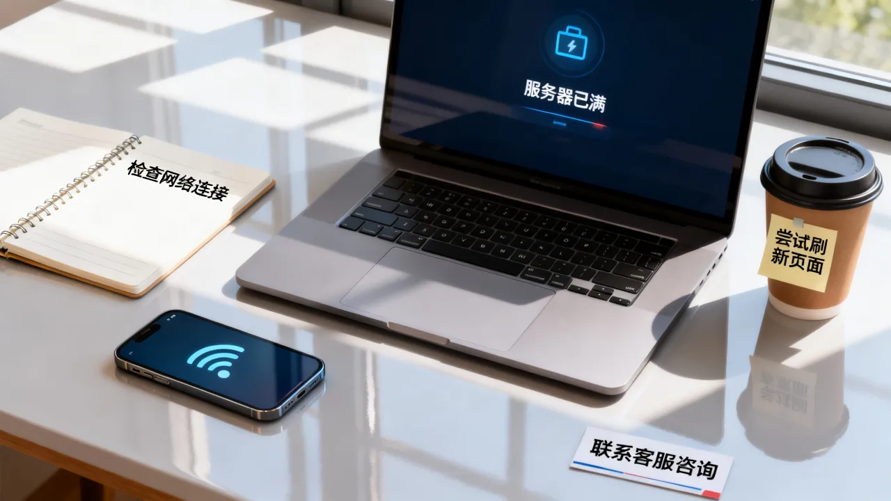 为什么cf老师出现服务器已满，怎么解决？