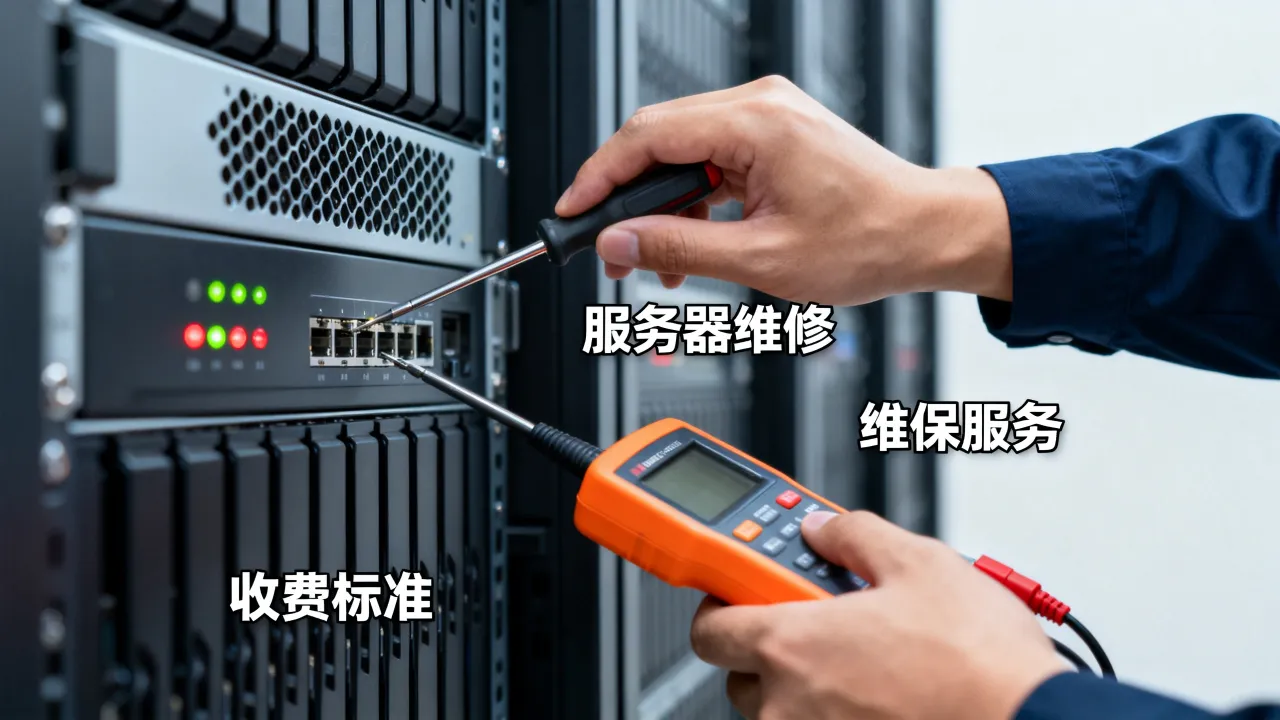 上海服务器维修维保公司哪家比较好？怎么收费