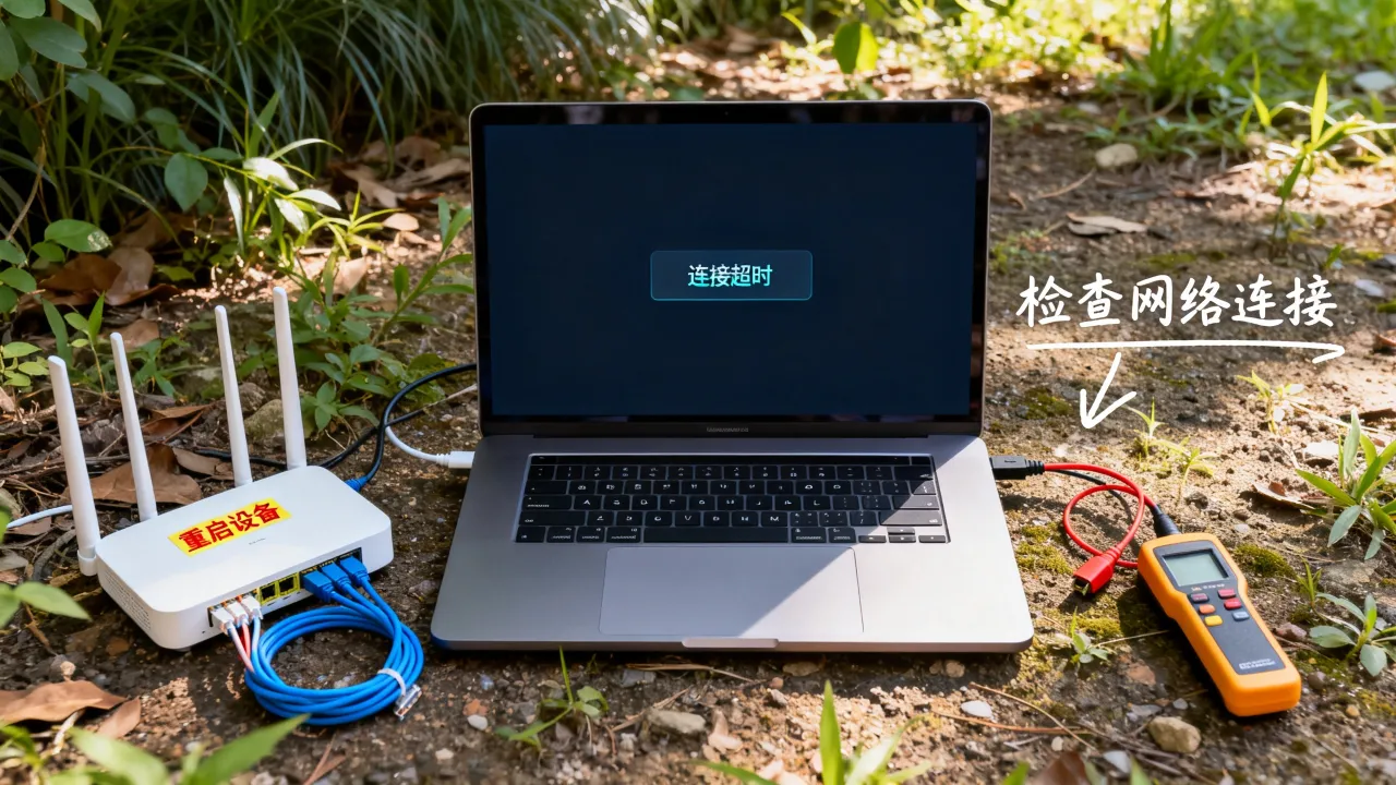 服务器登不进去怎么回事，连接超时怎么办，服务器无法访问排查方法