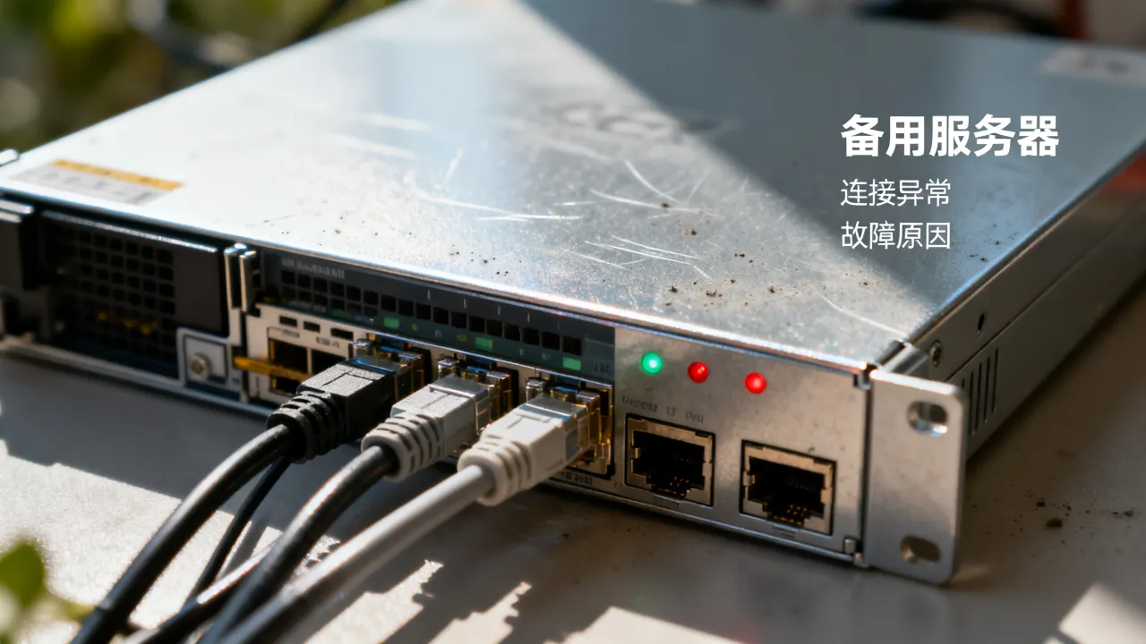为什么cdn备用服务器连接异常，是什么原因导致的故障