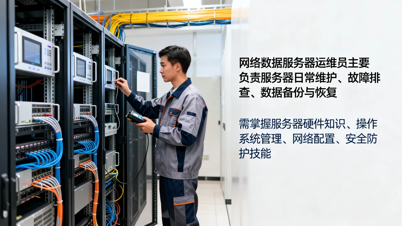 网络数据服务器运维员是做什么的？服务器运维员需要掌握哪些技能？