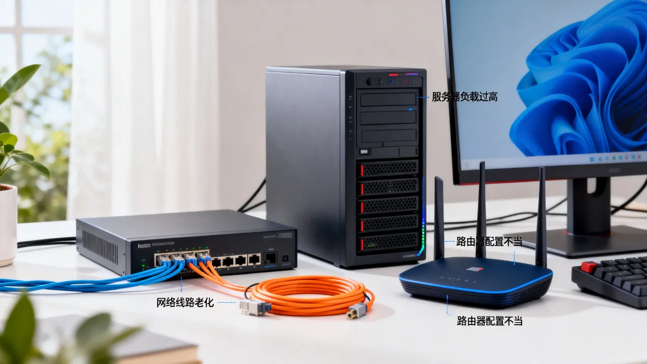 宽带服务器延迟高是什么原因？宽带延迟高怎么解决