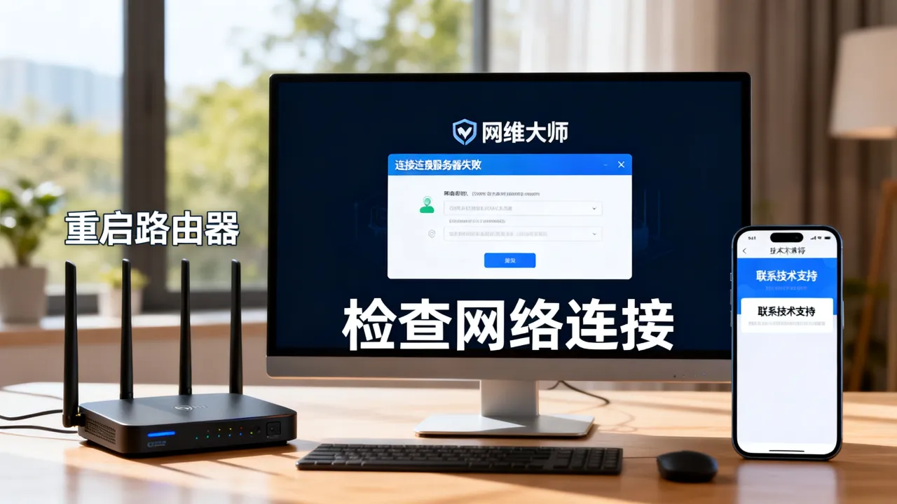 网维大师连不到服务器怎么办,网维大师连接不上服务器如何解决? 网维大师连不到服务器怎么办,网维大师连接不上服务器如何解决?