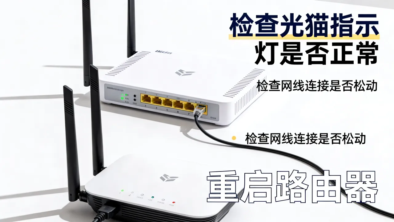 宽带没网服务器正常吗，宽带没网怎么回事怎么解决？