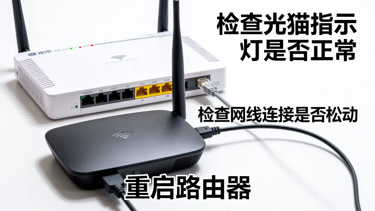 宽带没网服务器正常吗，宽带没网怎么回事怎么解决？