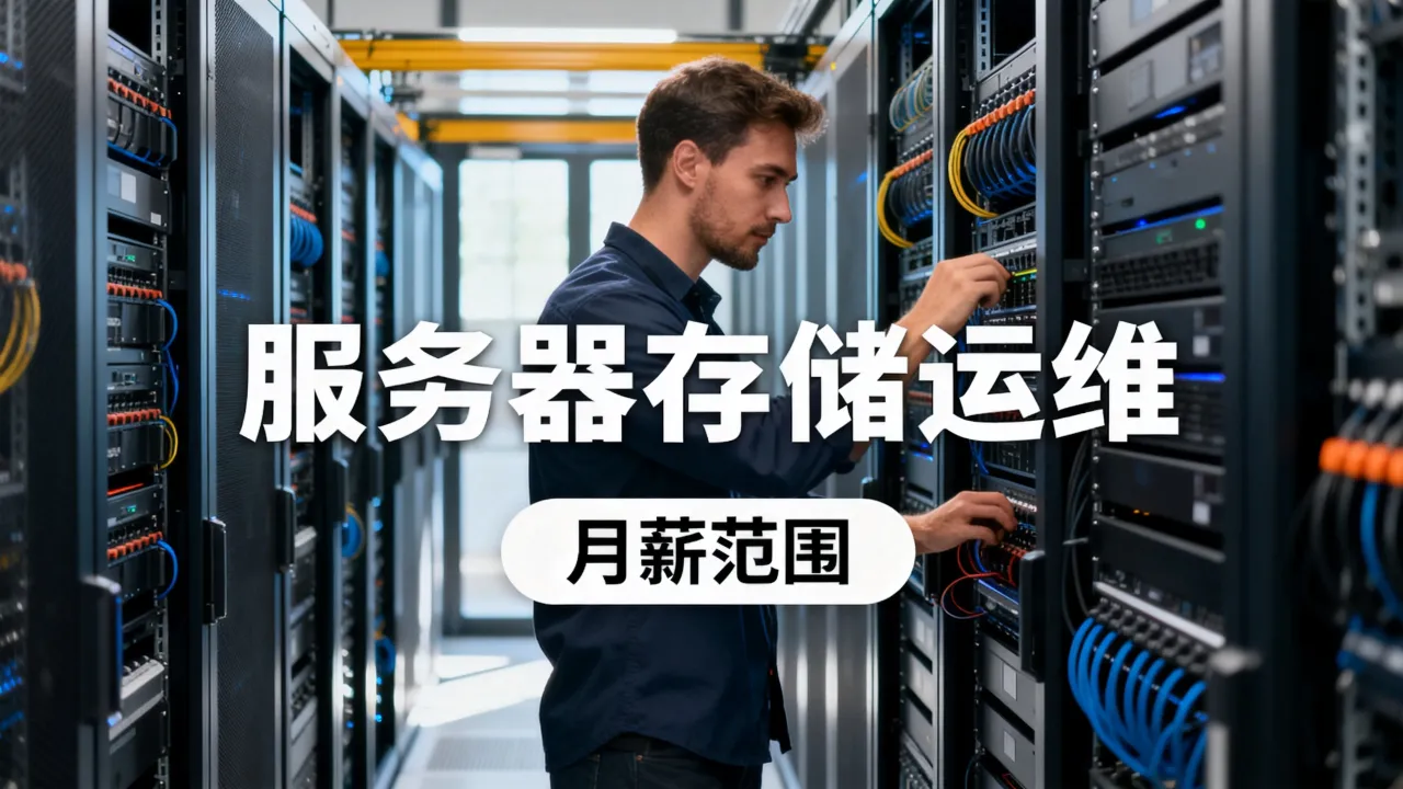 服务器存储运维薪水一般多少，存储运维工程师月薪多少钱？