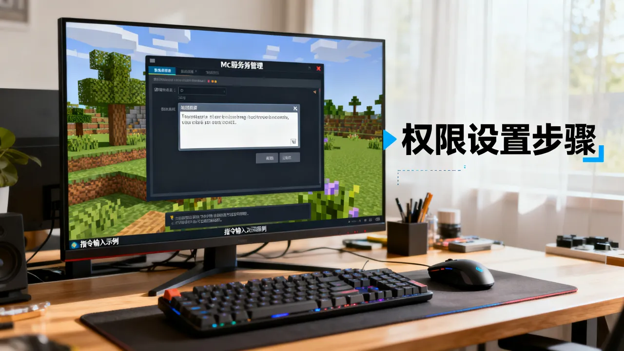 mc服务器为什么不能打指令，怎么设置管理员权限