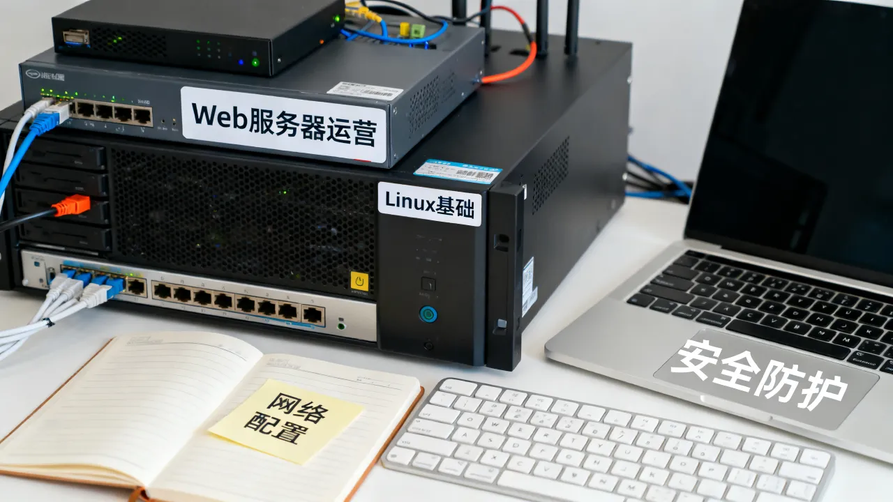 Web服务器运维教程怎么学？入门到精通需要掌握哪些技能