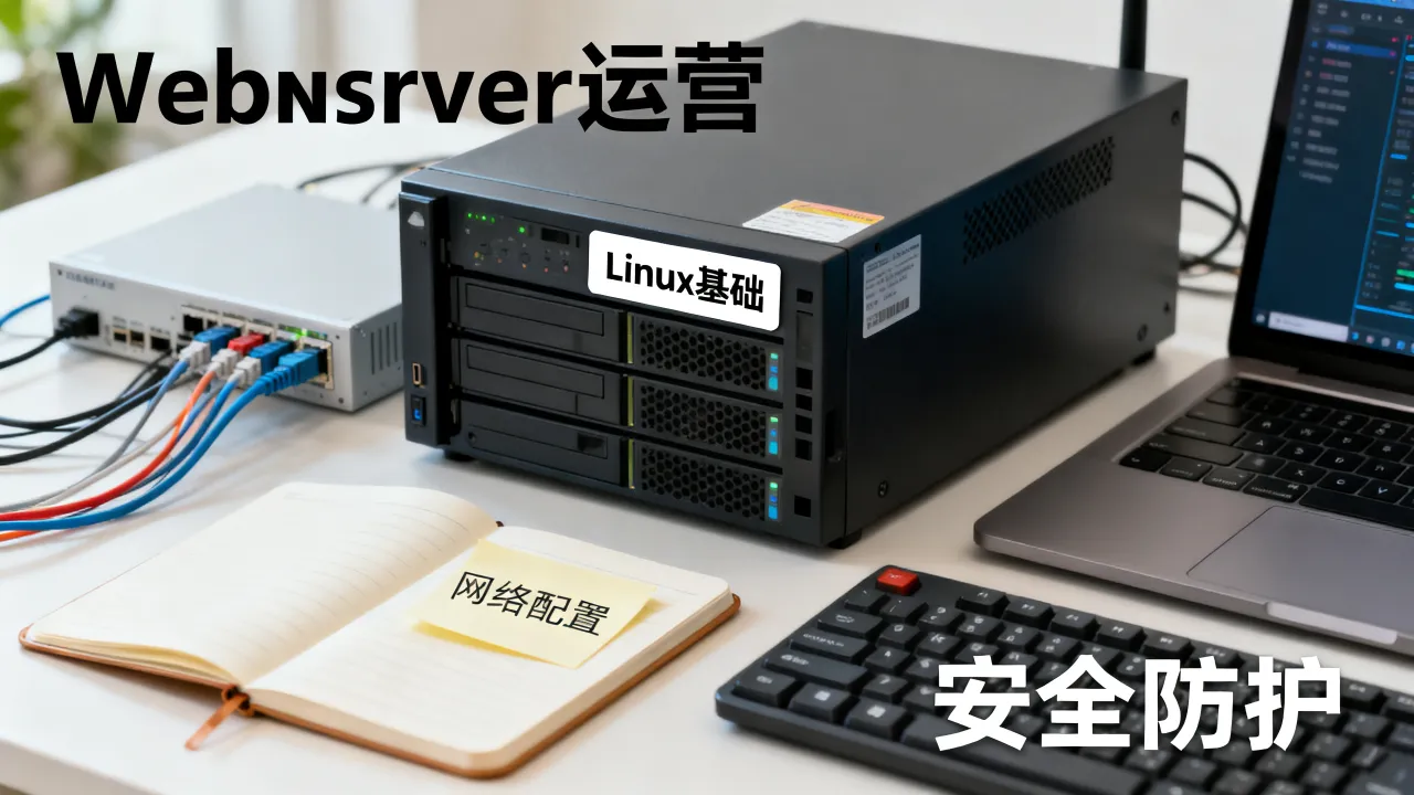 Web服务器运维教程怎么学？入门到精通需要掌握哪些技能