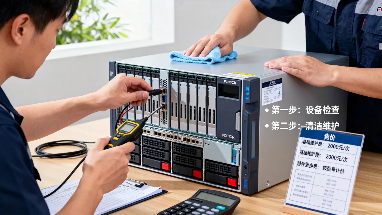 富士通存储服务器维保流程怎么操作？维保费用如何计算？